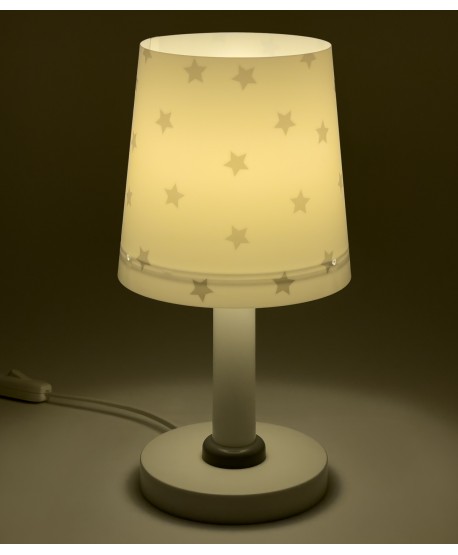Lampe de chevet Star Light Lumière Étoilée blanc