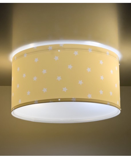 Children's ceiling light Star Light yellow