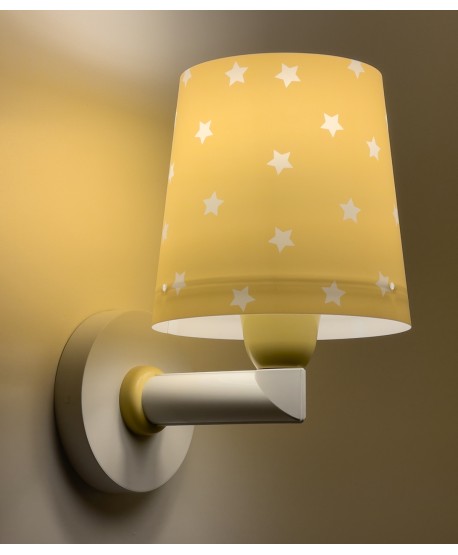 Candeeiro de parede Star Light Estrela amarelo