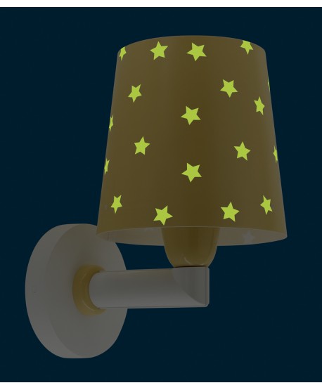 Candeeiro de parede Star Light Estrela amarelo