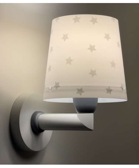 Candeeiro de parede Star Light Estrela branco