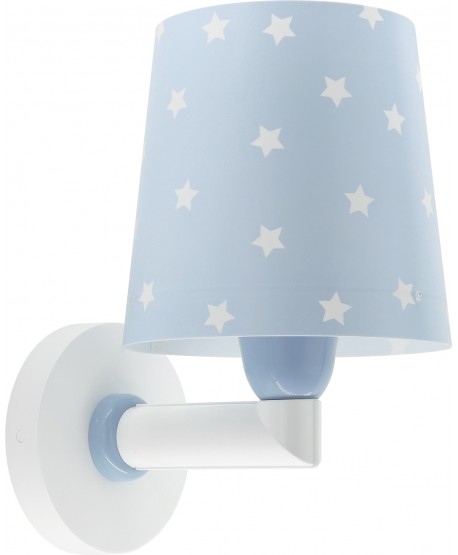 Candeeiro infantil de parede Star Light Estrela azul