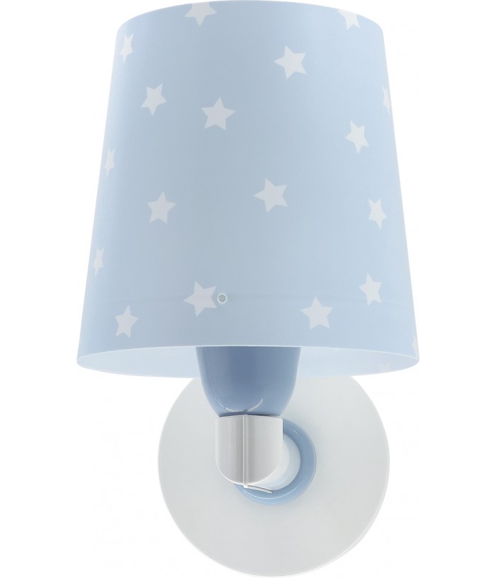 Candeeiro infantil de parede Star Light Estrela azul