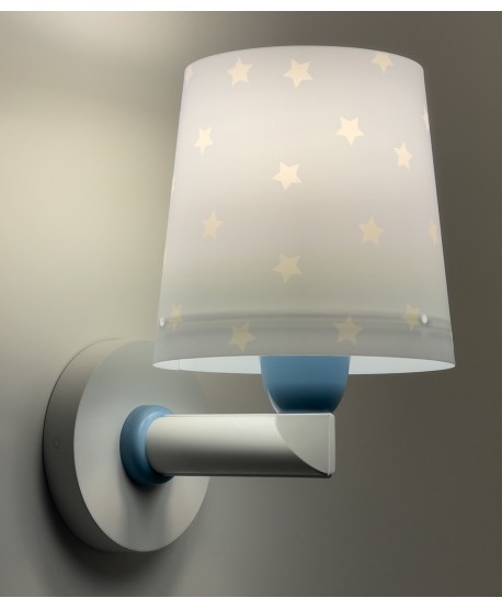 Aplique de pared Star Light Estrella azul