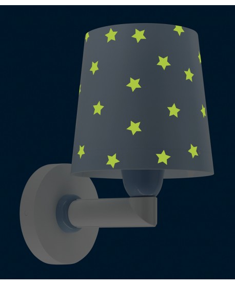 Wall lamp Star Light blue