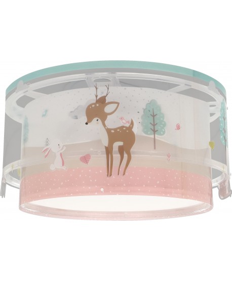 Plafón de techo infantil Loving Deer Ciervo