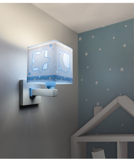 Children's wall lamp Moonlight blue