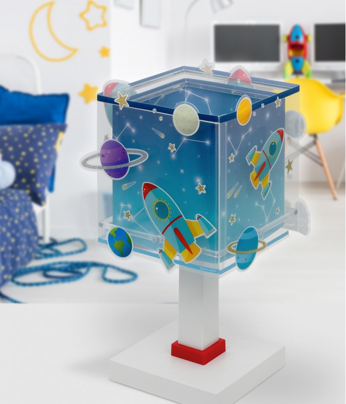 Lampada da tavolo per bambini Rocket Razzo