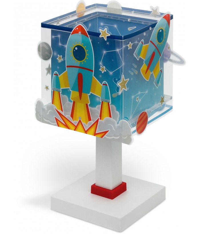 Lampada da tavolo per bambini Rocket Razzo