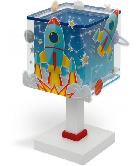 Lampada da tavolo per bambini Rocket Razzo