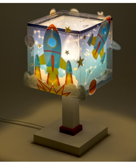 Children's table lamp Rocket