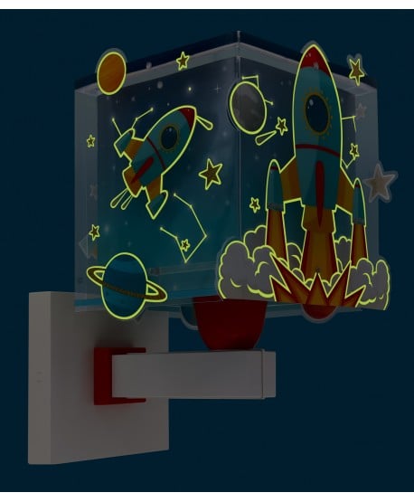 Applique murale pour enfant Rocket Fusée