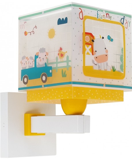 Aplique de pared infantil My Farm Granja animales