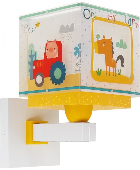 Aplique de pared infantil My Farm Granja animales