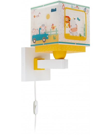 Aplique de pared infantil My Farm Granja animales