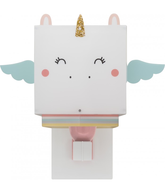 Aplique de pared infantil Little Unicorn Pequeño Unicornio