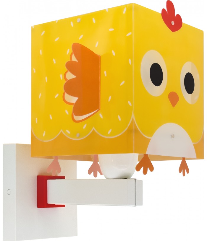 Aplique de pared infantil Little Chicken Pequeña Gallina