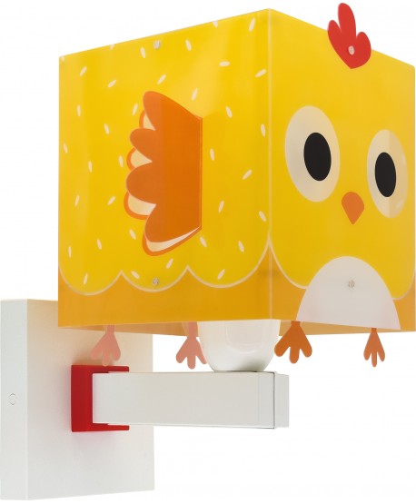 Aplique de pared infantil Little Chicken Pequeña Gallina