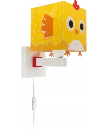 Aplique de pared infantil Little Chicken Pequeña Gallina