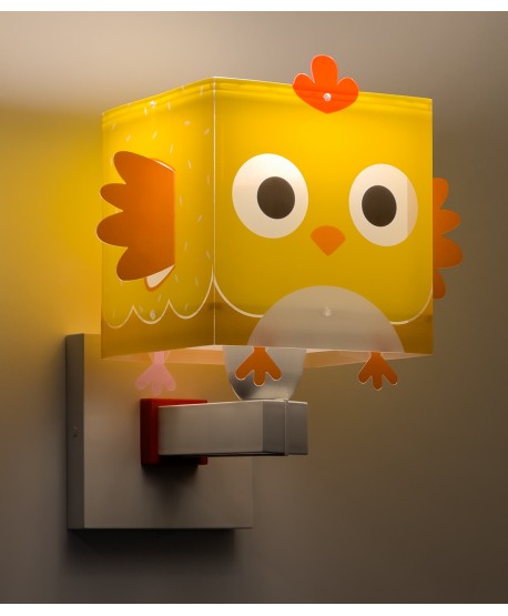 Aplique de pared infantil Little Chicken Pequeña Gallina