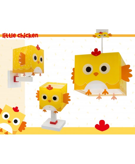 Aplique de pared infantil Little Chicken Pequeña Gallina