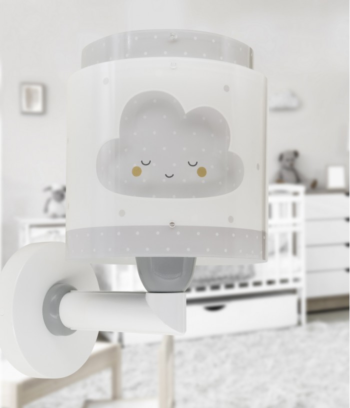 Applique per bambini Baby Dreams Nuvola grigio