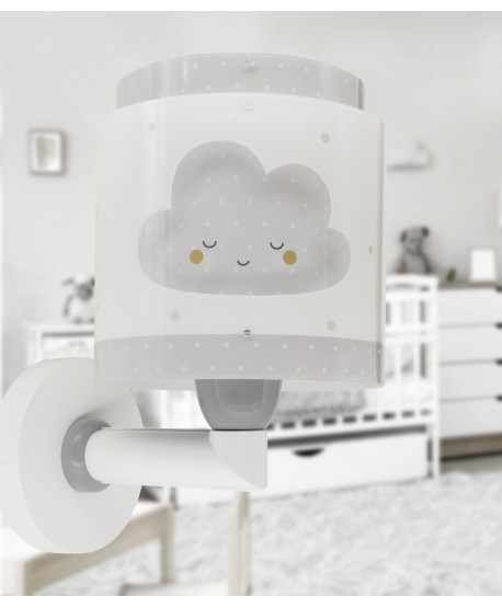 Applique per bambini Baby Dreams Nuvola grigio