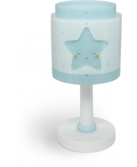 Candeeiro de mesa infantil Baby Dreams Estrela azul