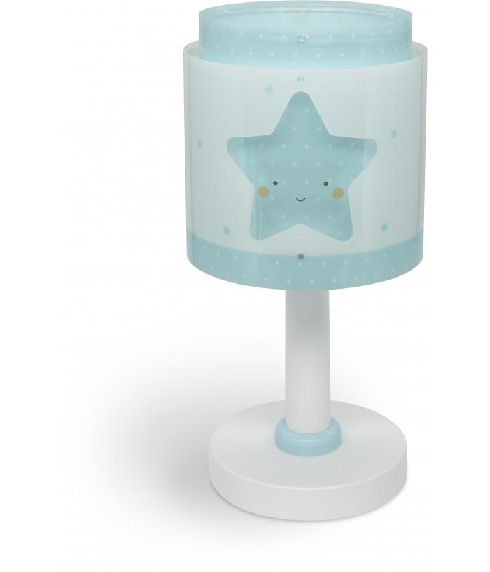 Lámpara de mesa infantil Baby Dreams Estrella azul