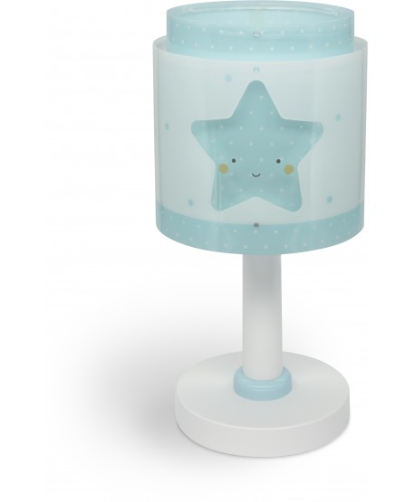 Candeeiro de mesa infantil Baby Dreams Estrela azul