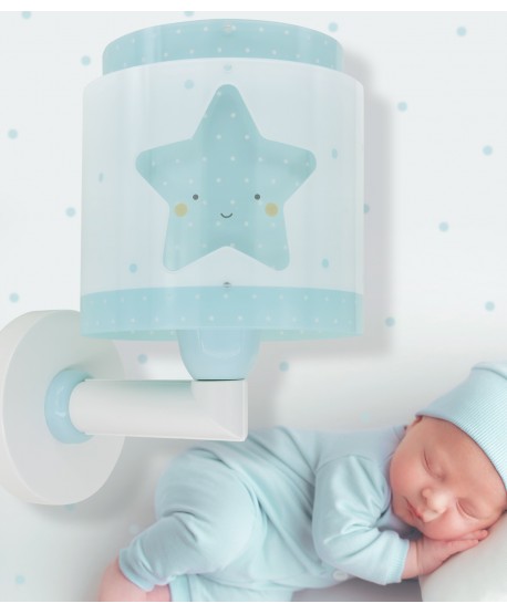 Applique murale pour enfant Baby Dreams Etoile bleu