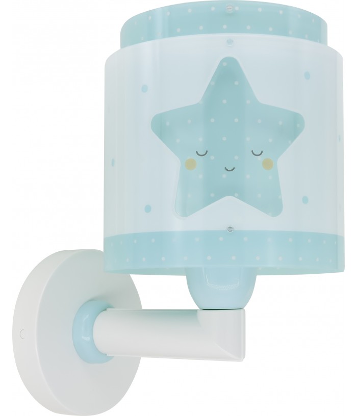 Aplique de pared infantil Baby Dreams Estrella azul