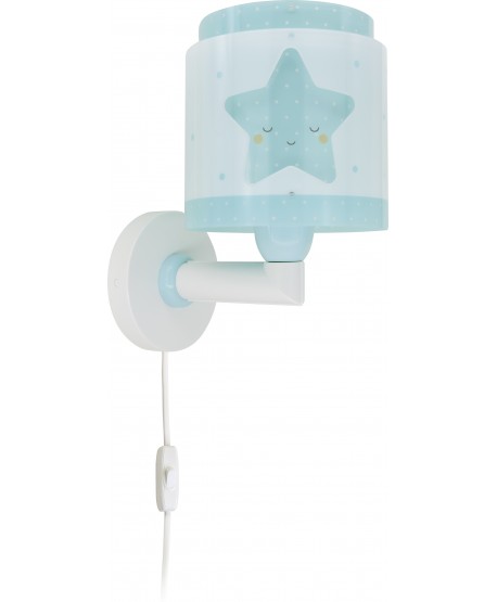 Aplique de pared infantil Baby Dreams Estrella azul