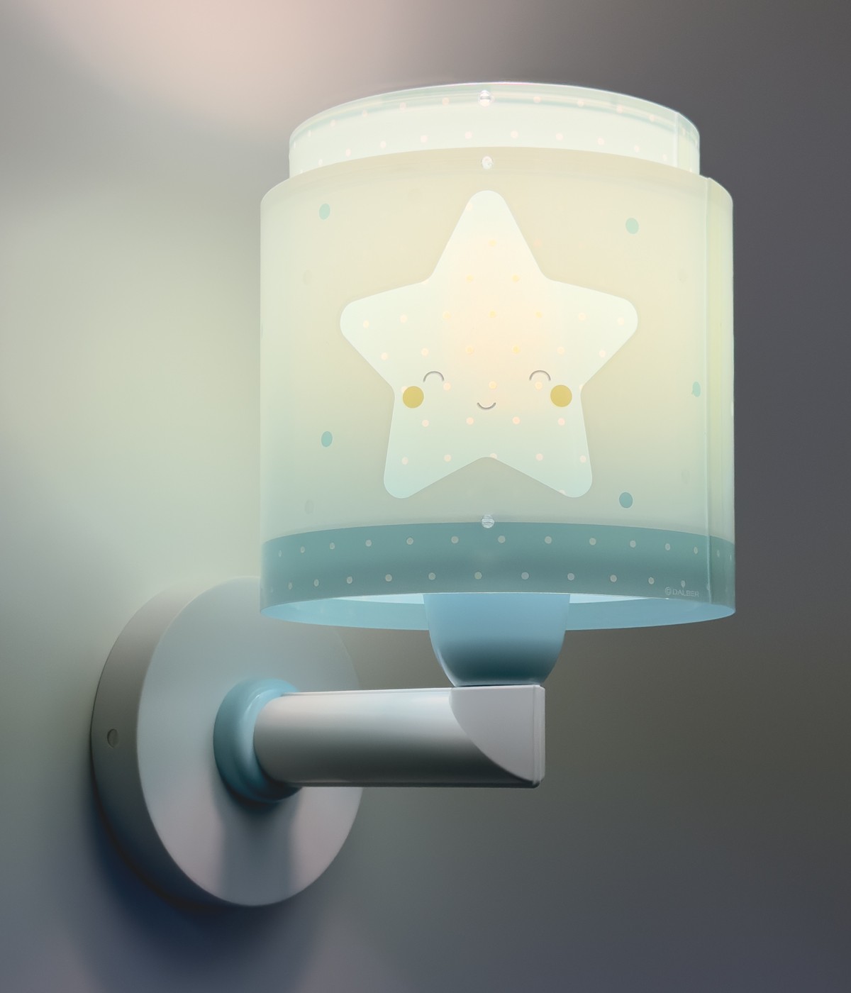 Children's wall lamp Baby Dreams Star blue