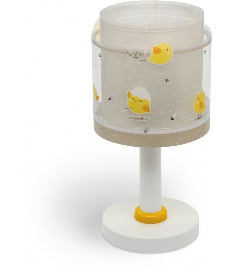 Candeeiro de mesa infantil Baby Chick Pintinho animais