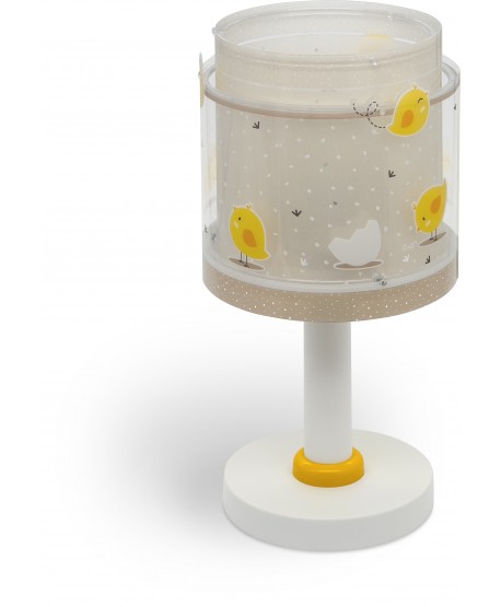 Candeeiro de mesa infantil Baby Chick Pintinho animais