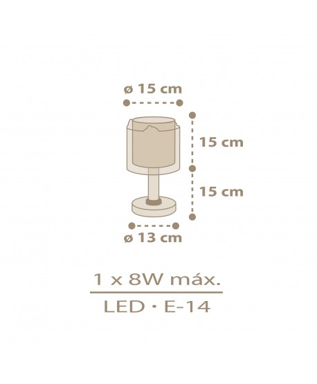 Lampada da tavolo per bambini Baby Chick Pulcino