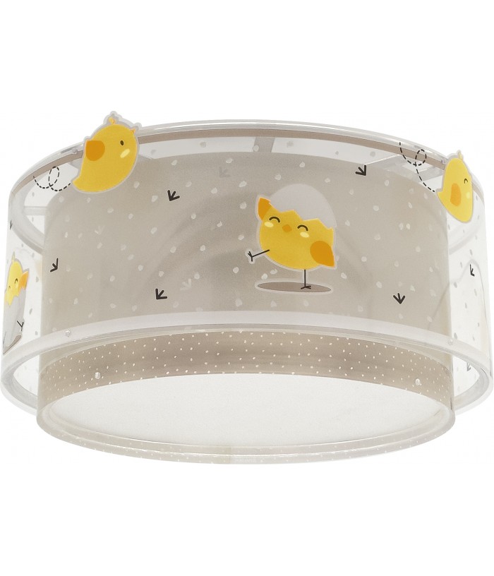 Plafon de teto infantil Baby Chick Pintinho animais