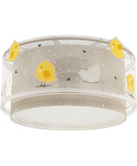 Plafon de teto infantil Baby Chick Pintinho animais