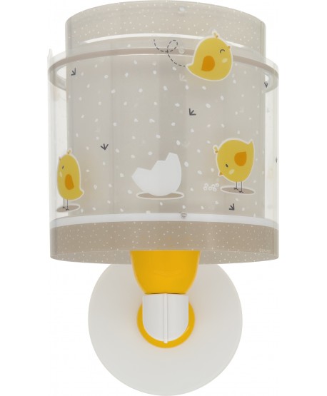 Aplique de pared infantil Baby Chick Pequeño Pollito