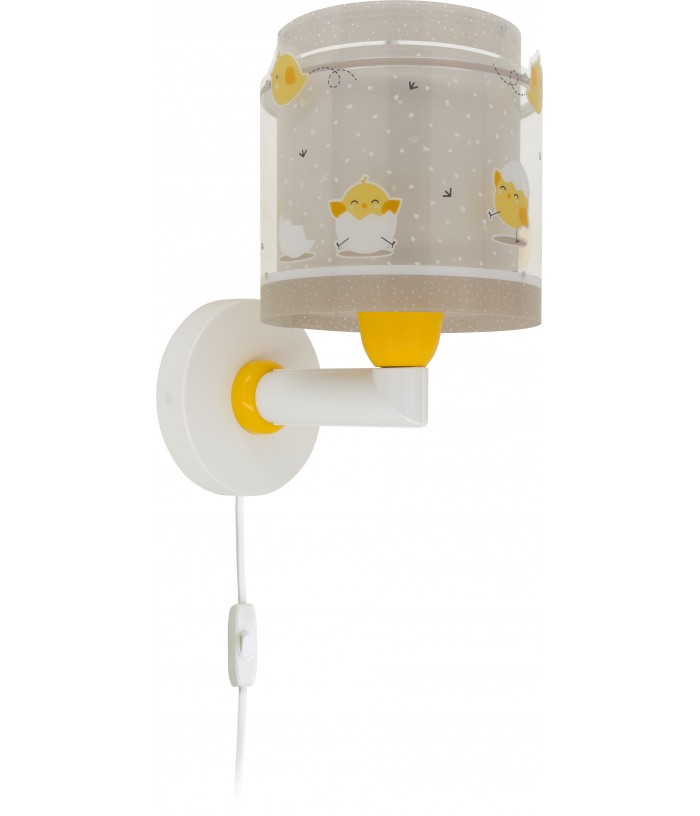 Aplique de pared infantil Baby Chick Pequeño Pollito