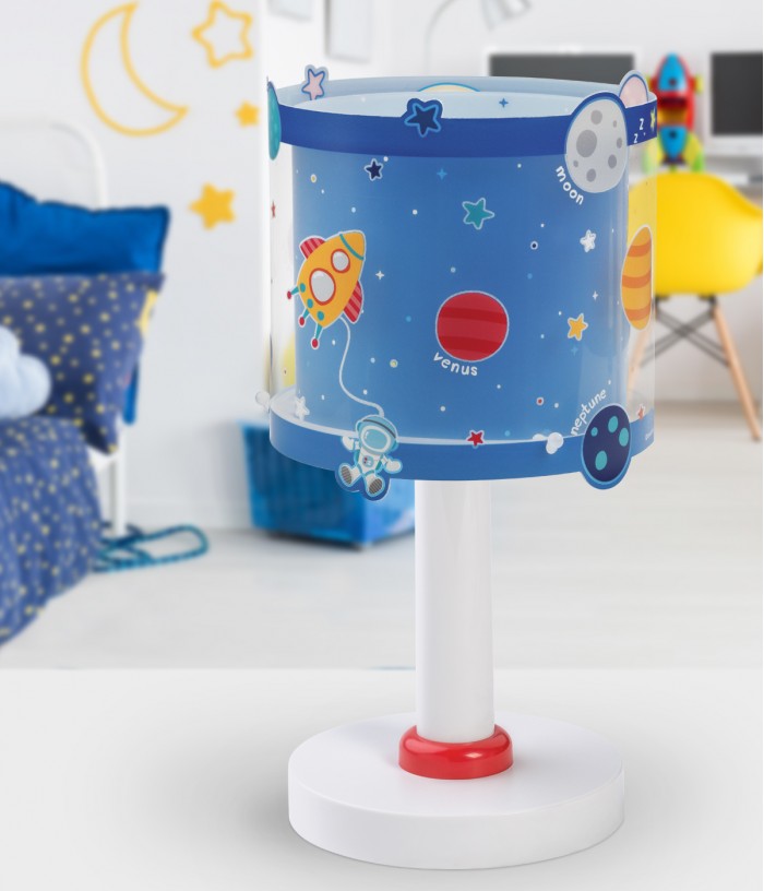 Lámpara de mesa infantil Planets Planetas sistema solar