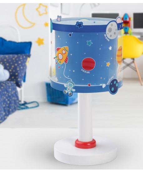 Lámpara de mesa infantil Planets Planetas sistema solar