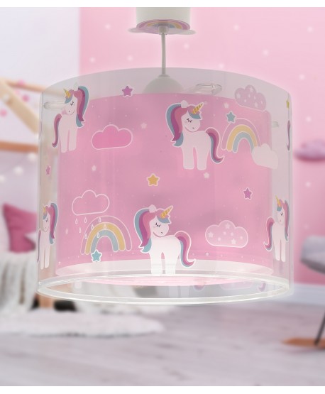 Children's Hanging lamp Unicorns