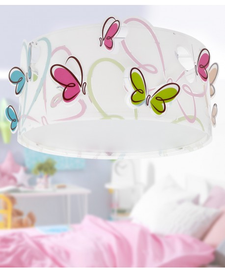 Plafon de teto infantil Butterfly Borboleta