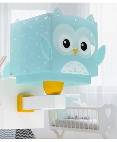 Aplique de pared infantil Little Owl Pequeño Búho
