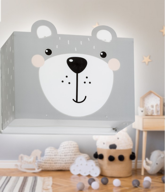 Aplique de pared infantil Little Teddy Pequeño Oso