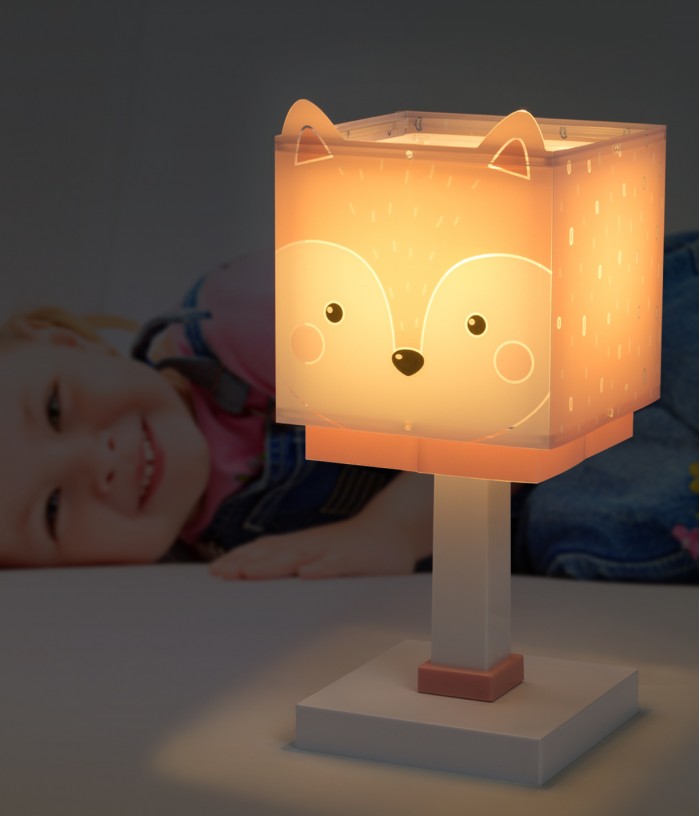 Children table lamp Little Fox