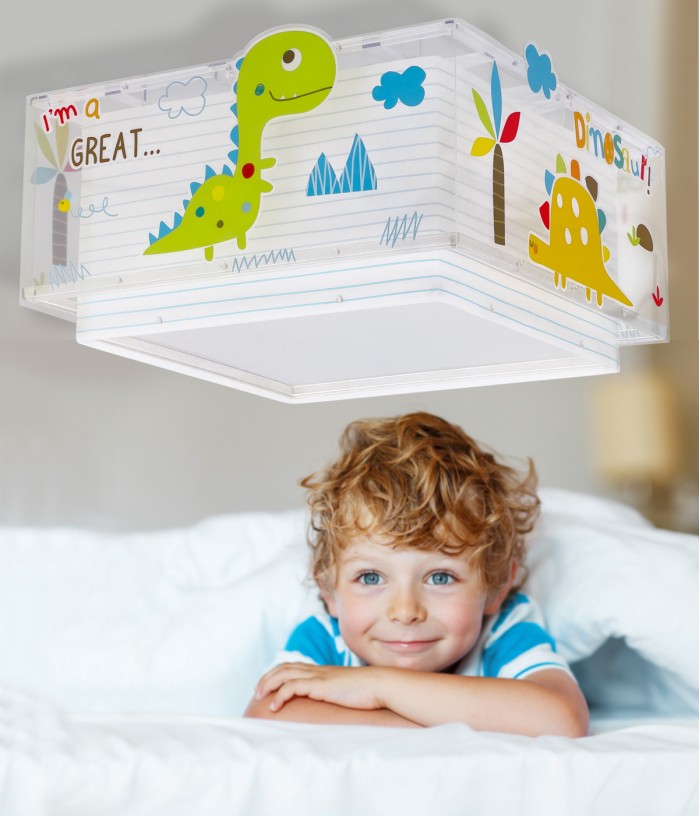 Children's ceiling light Dinos