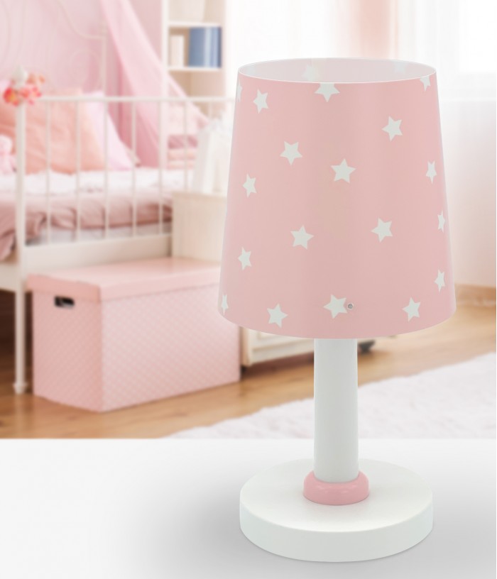 Candeeiro de mesa Star Light Estrela rosa